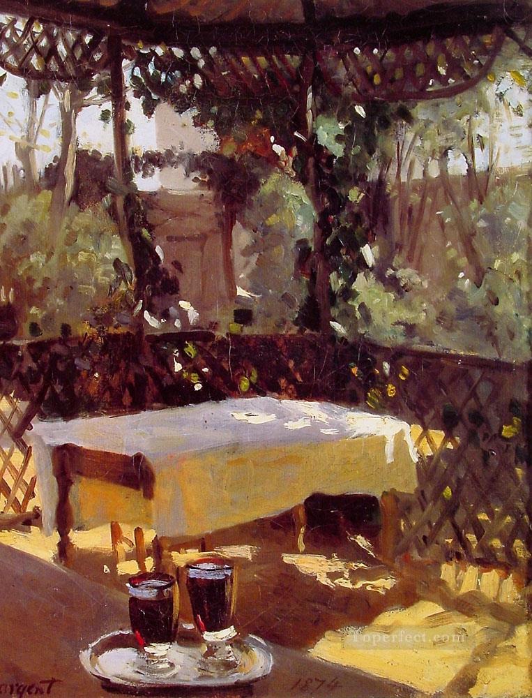 Wineglasses John Singer Sargent Oil Paintings